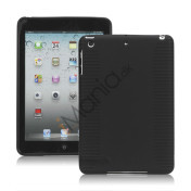 Skidproof TPU Gel Case Cover til iPad Mini - Sort