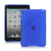 Skidproof TPU Gel Case Cover til iPad Mini - Mørkeblå