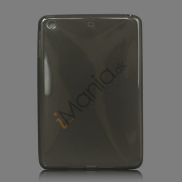 Glossy TPU Gel Case Cover til iPad Mini - Sort