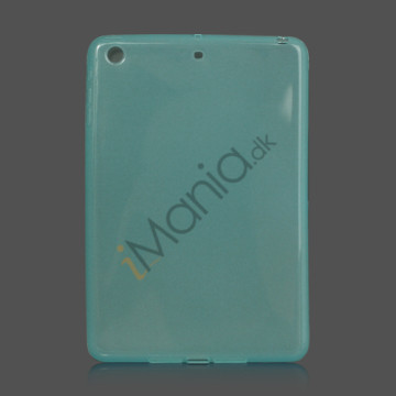 Glossy TPU Gel Case Cover til iPad Mini - Blå
