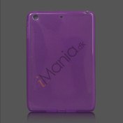 Glossy TPU Gel Case Cover til iPad Mini - Lilla