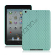 Anti-slip Water Cube Wave TPU Gel Case Cover til iPad Mini - Grøn