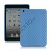 Anti-slip Water Cube Wave TPU Gel Case Cover til iPad Mini - Baby Blå