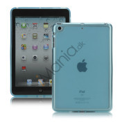 Slim Matte TPU Pudding Jelly Gel Cover Case til iPad Mini - Baby Blå