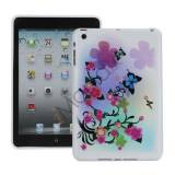 Beautiful Flowers and Butterflies TPU Gel Cover til iPad Mini