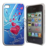 iPhone 4 / 4S cover Hjerter i vandet