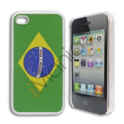 iPhone 4 / 4S cover med Brasiliens flag