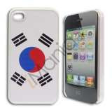 iPhone 4 / 4S cover med koreansk flag