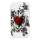 iPhone 3G 3GS TPU luxus cover med hjerte i sort mønster