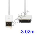iPhone USB kabel - 3 meter