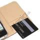 iPhone 4 læder tegnebog, brun