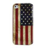 Retro USA Flag iPhone 4 / 4S cover