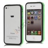 iPhone 4 / 4S bumper, grøn og sort