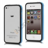 iPhone 4 / 4S bumper, blå og sort