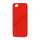 Blødt Silikone Case Cover til iPhone 5  - Rød