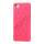 Glitter Smykkesten Indlagt Silikone Cover Case til iPhone 5 - Pink