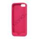 Blød Smilende Dukke iPhone 5 Silikone Taske Cover - Rose