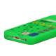 3D Lommeregner Silikone Cover Case til iPhone 5 - Grøn