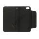Magnetisk PU Læder Tegnebog Case Cover med Wristlet Strap til iPhone 5