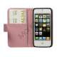 PU Læder Folding Tegnebog Kreditkort Taske til iPhone 5