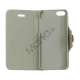 Anti-slip læder tegnebog Taske med indbygget Stand til iPhone 5