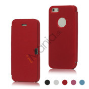 Magnetisk Hard Beskyttelses Cover PU læder tegnebog Case til iPhone 5