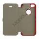 Magnetisk Hard Beskyttelses Cover PU læder tegnebog Case til iPhone 5