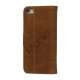 Magnetisk PU Leather Wallet Case Cover med Holder til iPhone 5