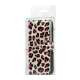 Leopard Magnetisk læder tegnebog Case iPhone 5 cover - Rose