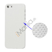 Drømme Mesh hård plast Case iPhone 5 cover - Hvid