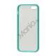 Frosted Plastic & TPU Hybrid Case iPhone 5 cover - Cyan