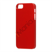 Glimmer Slim Hard Plastic Case til iPhone 5 - Rød