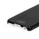 Ultra tynd Blankt Hard Cover Case til iPhone 5 - Sort
