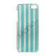 Blå stribe Hard Plastic Case iPhone 5 cover