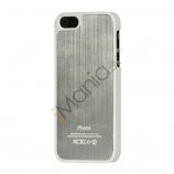 Luksus børstet aluminium Case Cover til iPhone 5 - Sølv