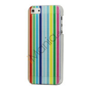 Multicolor Stripes Hard Skin Case til iPhone 5