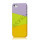 Farvelagt Triplex Slide Hard Plastic Cover Case til iPhone 5 - Lilla