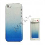 Gradient Color Regndråbe Hard Case til iPhone 5 - Blå