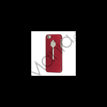 Luksus Metal Case Cover Tilbehør til iPhone 5 - Rød