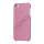 Carbon Fibre Læder Coated Hard Case til iPhone 5 - Pink