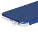 Ultra Slim Perforeret Ventileret Metal Hard Case til iPhone 5 - Blå