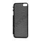 Metallic udhulet Floral Mesh Case iPhone 5 cover - Sort