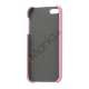 Slange Leather Coated Hard Case til iPhone 5 - Pink