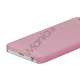 0.5mm Ultra Slim Små Checks hårdt etui til iPhone 5 - Pink