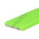 iPhone 5 Gummibelagt Hard Case med Stand - Grøn