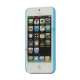 iPhone 5 Gummi Hard Case Cover med Stand - Blå