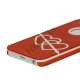 Pilen of Love Frosted hård plast Case til iPhone 5 - Rød