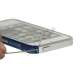 Luksus Aluminum Metal Bumper Ramme Case til iPhone 5 og 5S - Blå / Sort