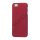 Gummibelagt Mat Hard Back Case til iPhone 5 - Rød