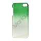 Vanddråbe Regndråbe Shade Hard Skin Case iPhone 5 cover - Grøn